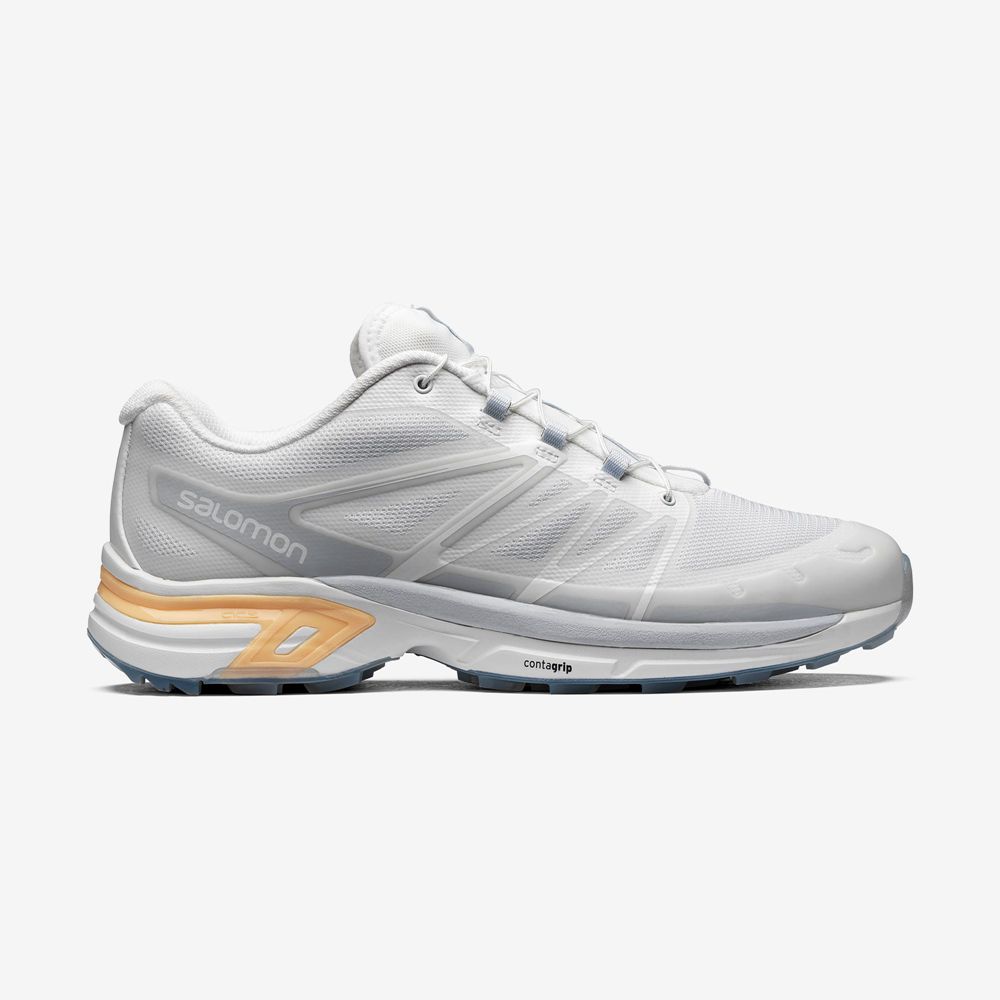 Baskets Salomon Homme Blanche - Salomon XT-WINGS 2 - France (8251-WVYCR)